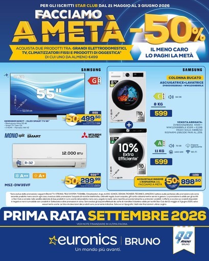 Volantino Euronics
