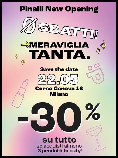 Volantino Profumerie Pinalli