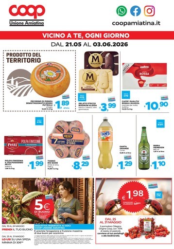 Coop - dal 21 maggio al 3 giugno