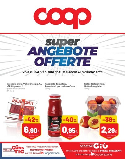 Volantino Coop