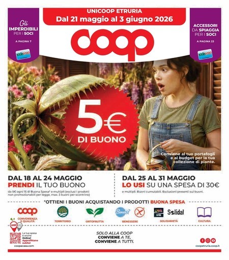 Coop - Dal 21 maggio al 3 giugno 2026