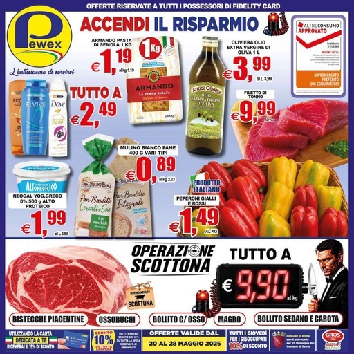 Pewex - Accendi il risparmio