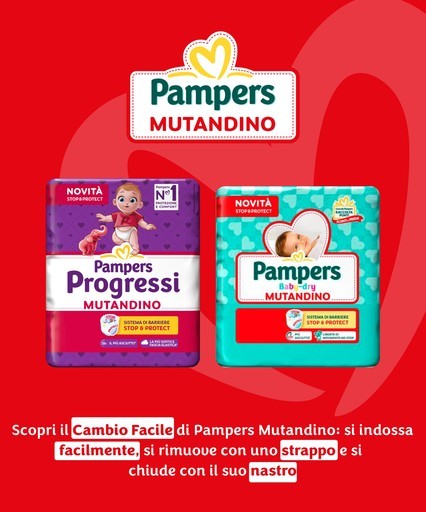 Volantino Pampers promo