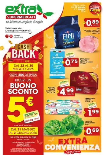 Volantino Extra Supermercati