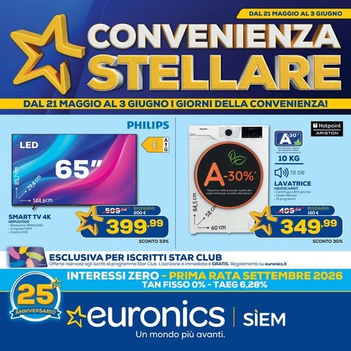 Volantino Euronics