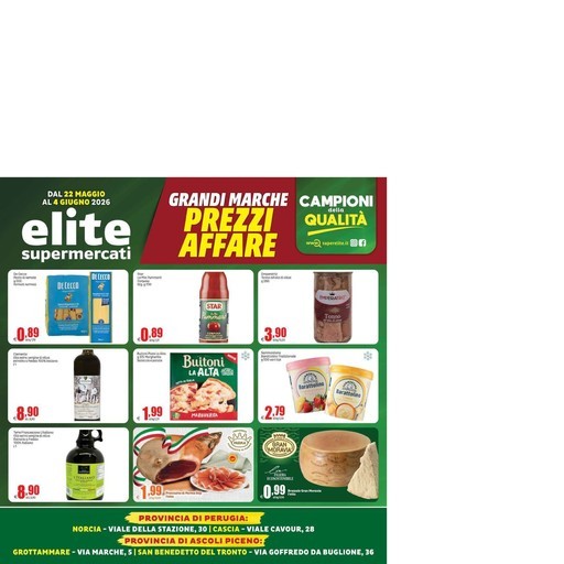 Volantino Elite Supermercati