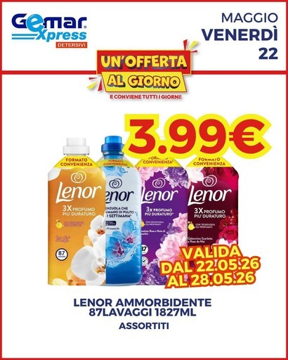 Volantino Gemar Detersivi