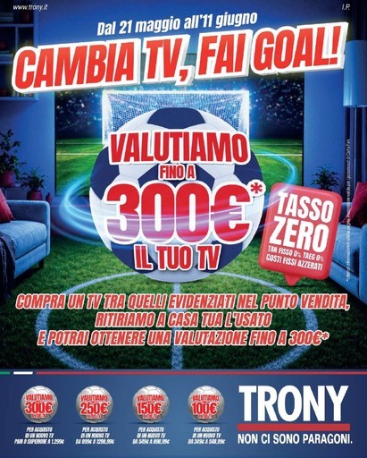 Volantino Trony