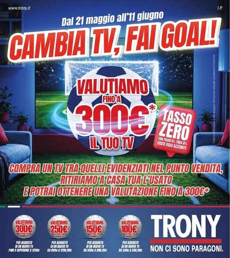 Volantino Trony