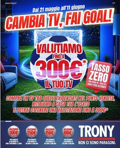 Volantino Trony
