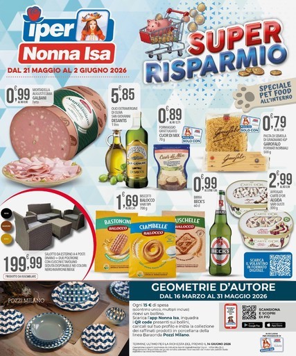 Volantino Iper Nonna Isa