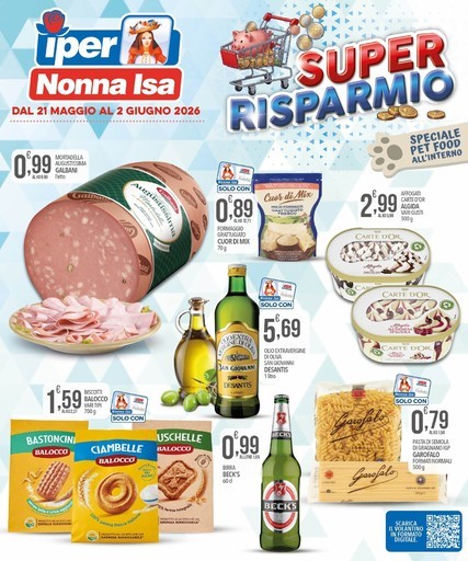 Volantino Iper Nonna Isa