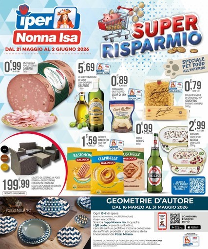 Volantino Iper Nonna Isa
