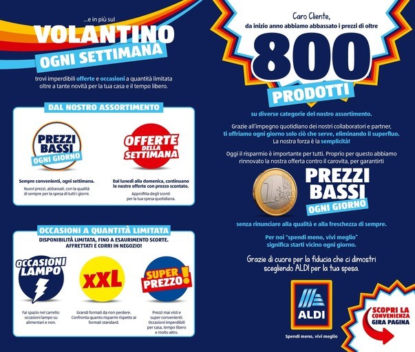 Volantino Aldi