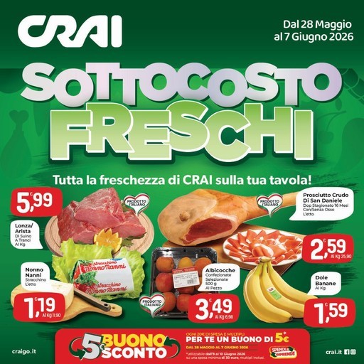 Volantino Crai
