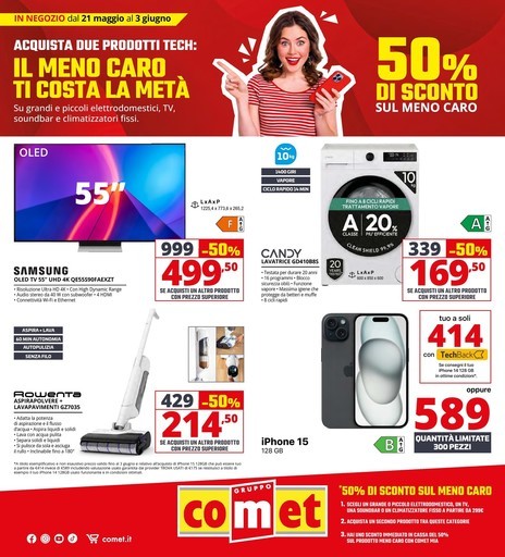 Volantino Comet