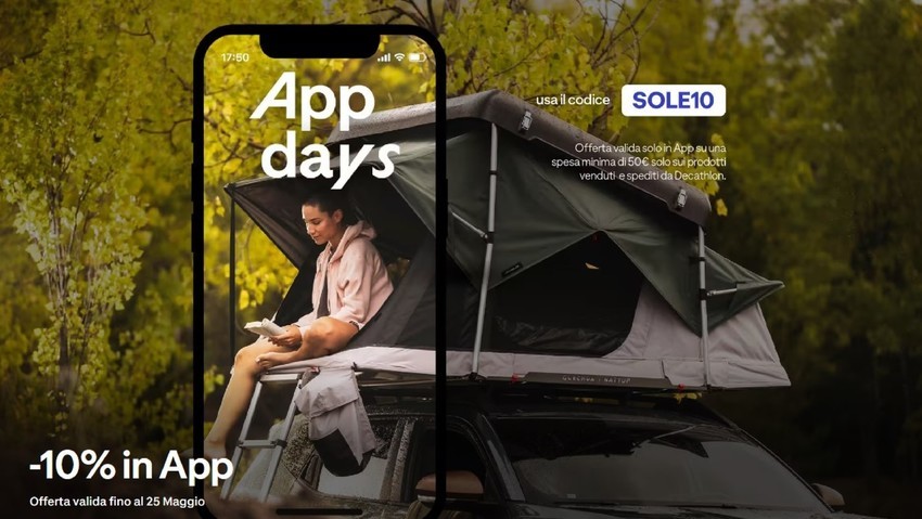 Decathlon - -10% in app