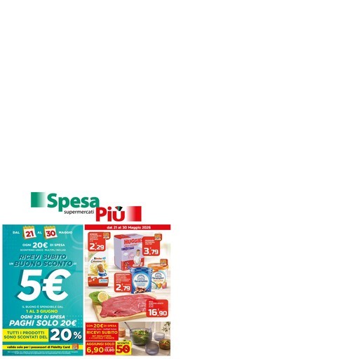 Volantino SpesaPiù Supermercati