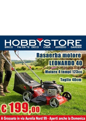 Volantino Hobby store