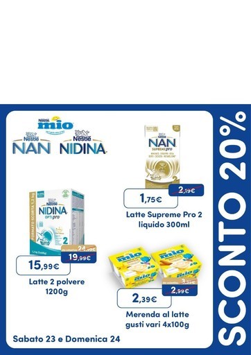 Volantino B di Bimbi