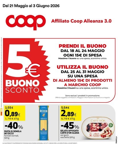 Volantino Coop