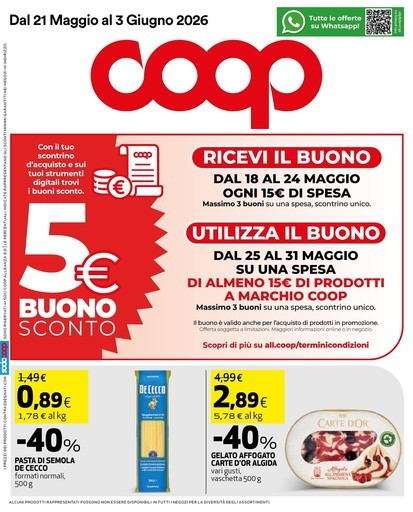 Volantino Coop