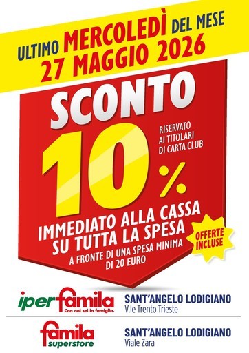 Volantino IperFamila