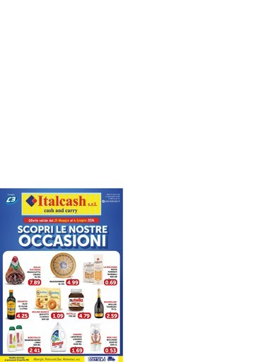 Volantino Italcash