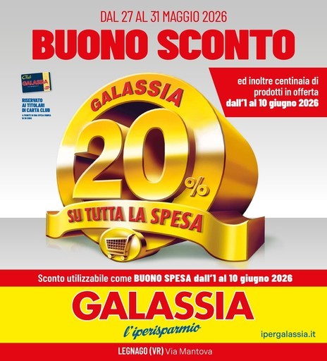 Volantino Galassia