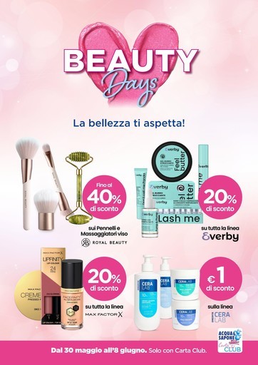 Volantino Acqua e Sapone