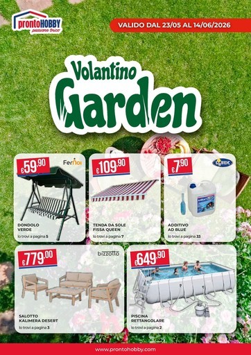 Volantino Pronto Hobby