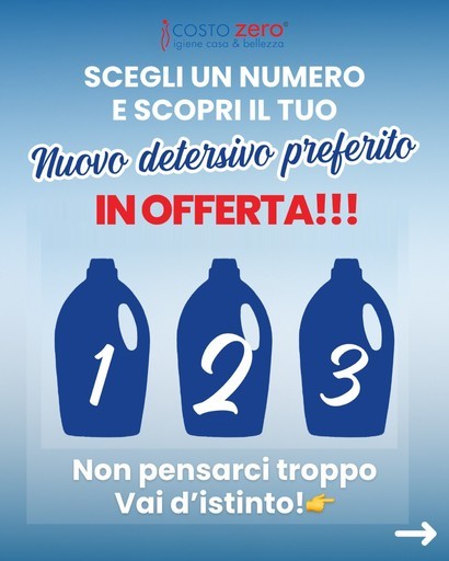 Volantino Costo Zero