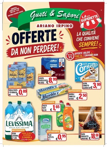 Volantino Gusti e Sapori Supermercato