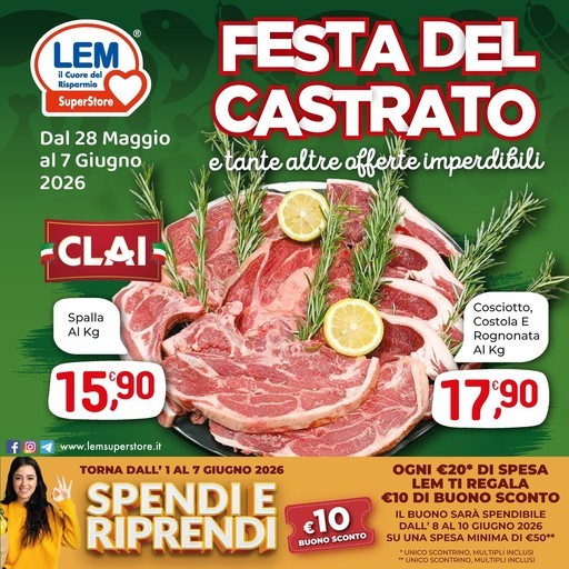 Volantino Lem SuperStore