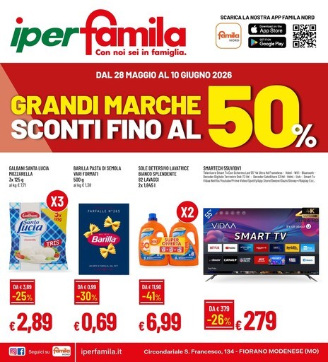 Volantino IperFamila