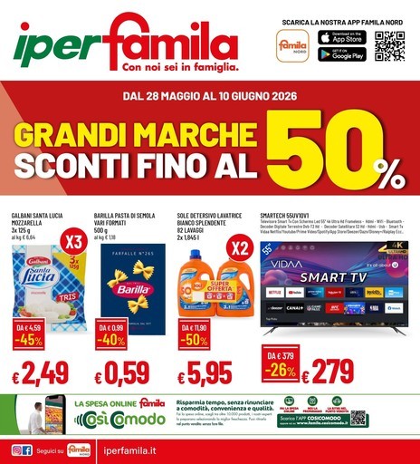 Volantino IperFamila