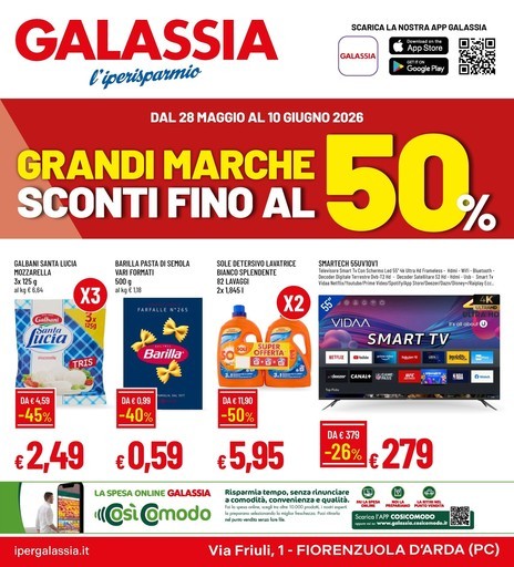 Volantino Galassia