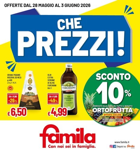 Famila - CHE PREZZI