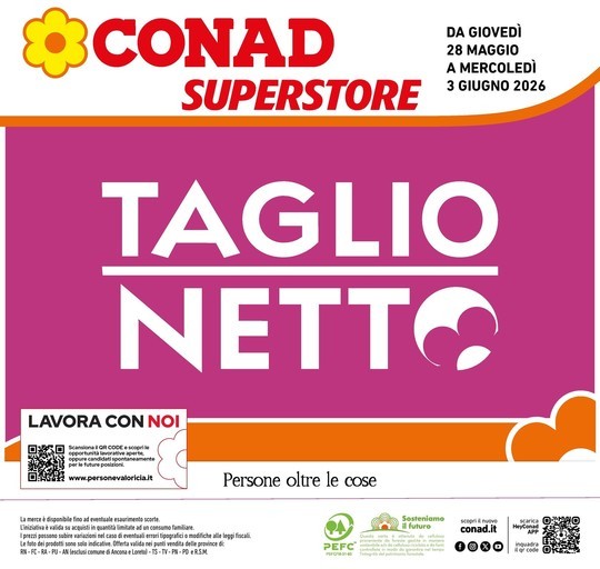 Conad Superstore - Taglio Netto