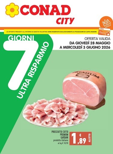 Volantino Conad City