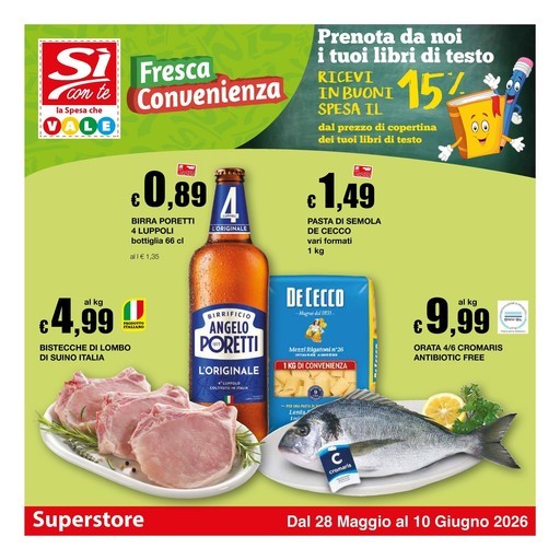 Volantino Si con te superstore