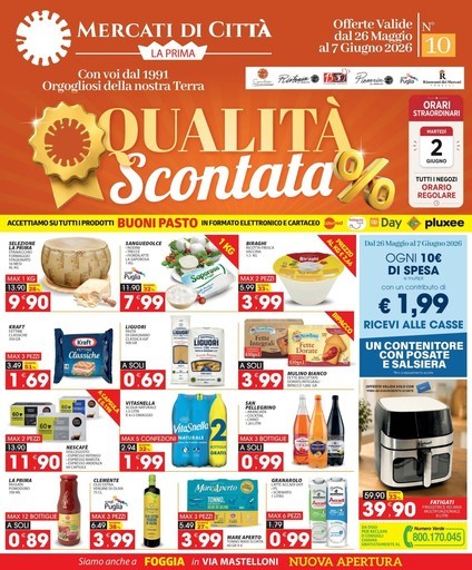 Volantino La Prima