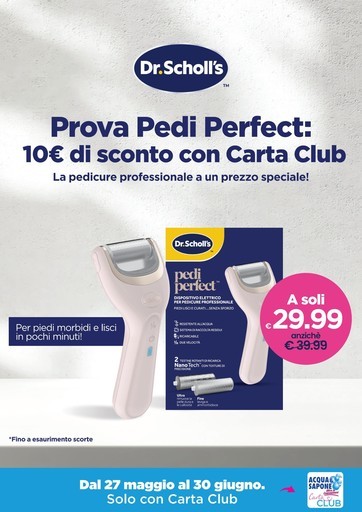 Volantino Acqua e Sapone