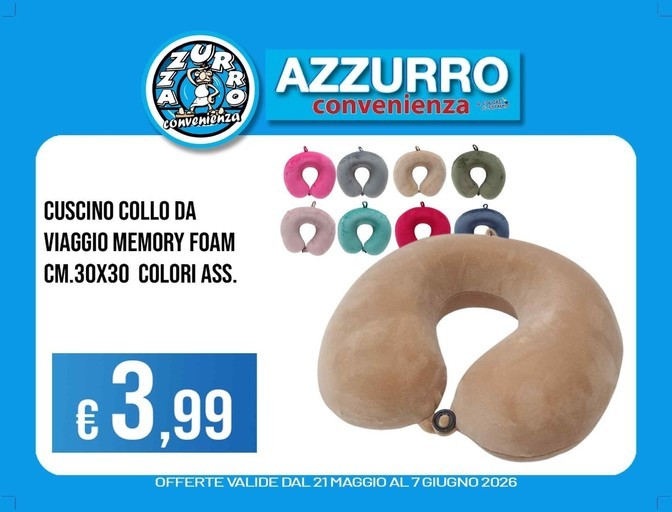 Azzurro Convenienza - Offerte valide dal 21 maggio al 7 giugno