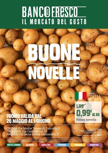 Volantino Banco Fresco