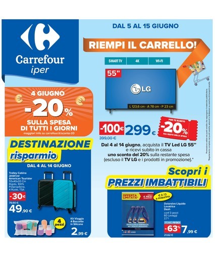 Volantino Carrefour Iper