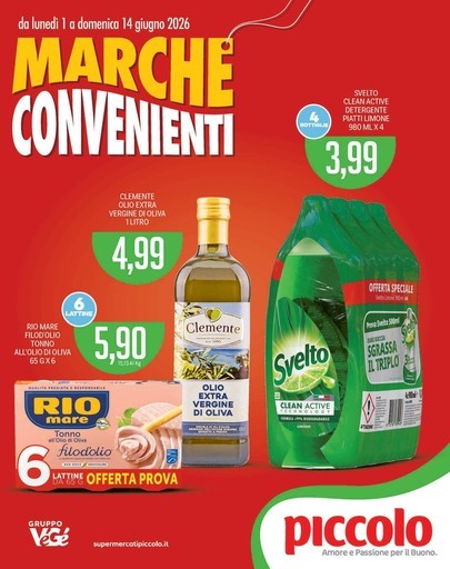 Volantino Supermercati Piccolo