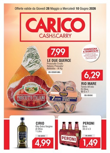 Volantino Carico Cash & Carry