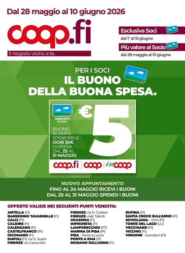 Volantino Coop