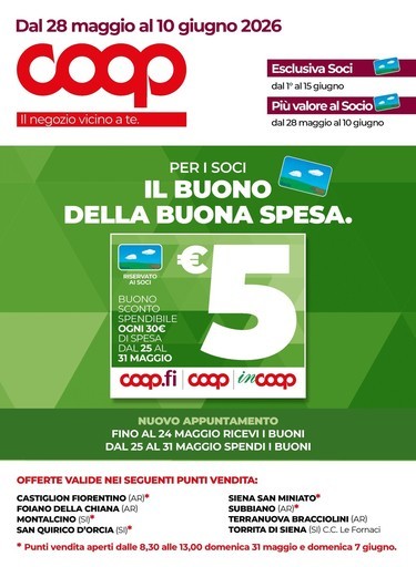 Volantino Coop